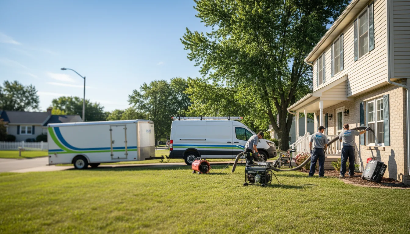 Flooded Basement Restoration And Cleanup With Repair in Rose Hill, KS near me
